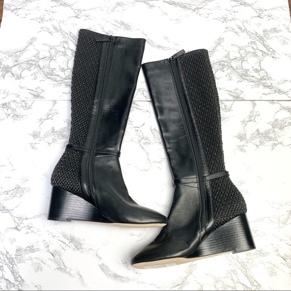 NEW Cole Haan Lauralyn Knee High Wedge Boot - Picture 8 of 10